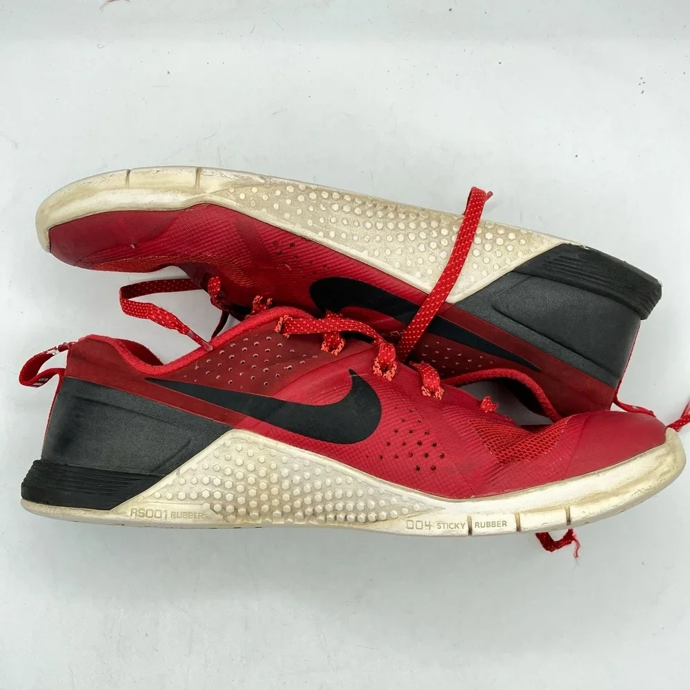 Nike Metcon 2‎ Red Flywire Training Shoes Sneakers Mens Size 8